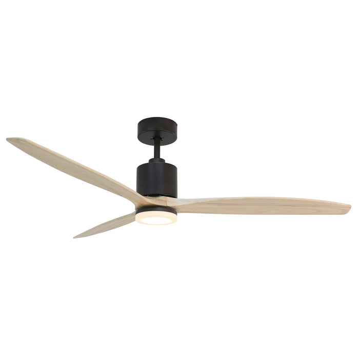 Forno Voce Tripolo 66" Wood Blade Voice Activated Smart Ceiling Fan