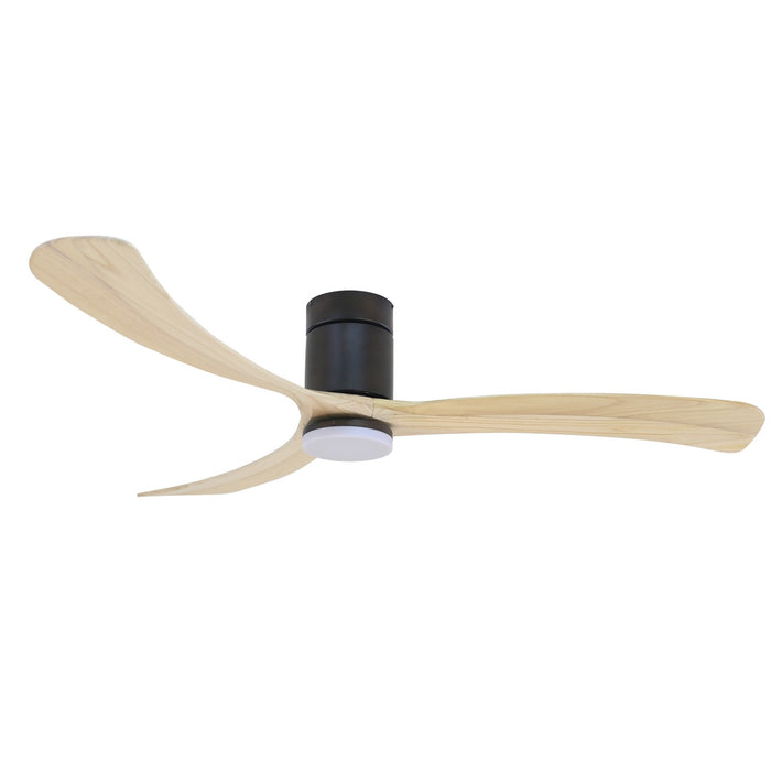Forno Voce Curva 66" Wood Blade Voice Activated Smart Ceiling Fan