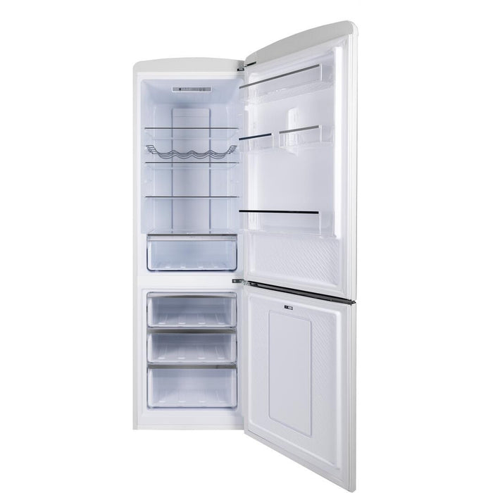 Forté 24" Retro Series Freestanding Bottom Freezer Refrigerator
