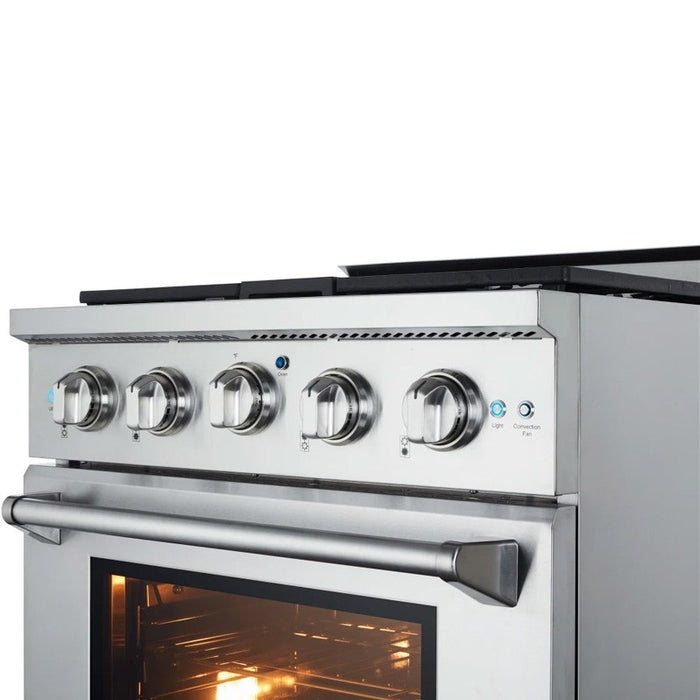 NXR 30" Professional Range with Four Burners and Convection Oven