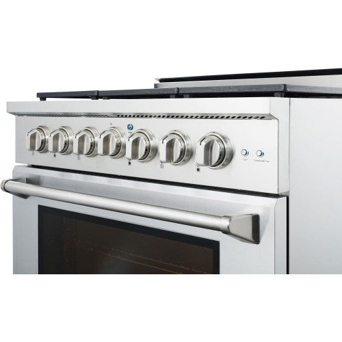 NXR 36" Professional Range with Six Burners and Convection Oven