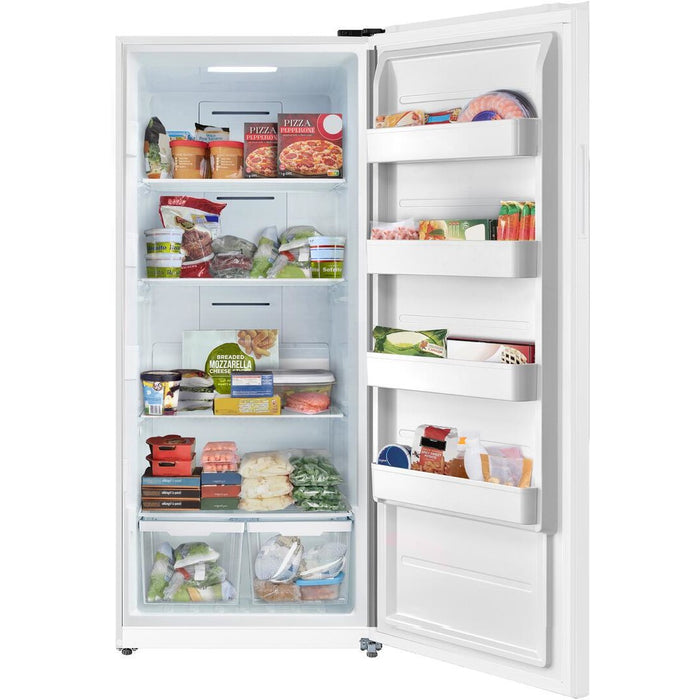Forté 33" Stainless Steel Freestanding Upright Freezer