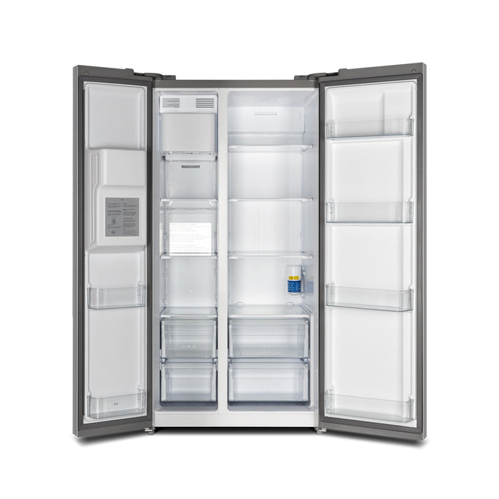 Forno FFRBI1844-36SB 36″ Side by Side Refrigerator 20.0cuft with Ice Maker