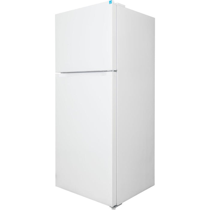 Forté 28 Inch White Freestanding Counter Depth Top Freezer Refrigerator