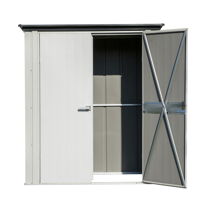 Arrow Spacemaker Patio Steel Storage Shed