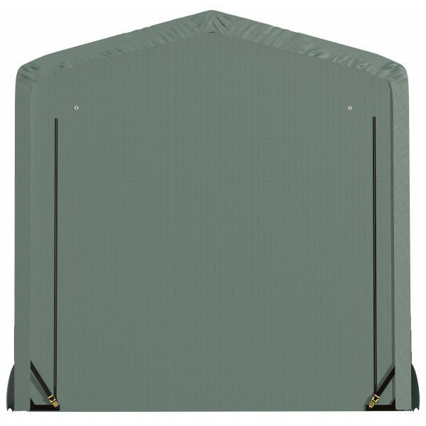 ShelterLogic ShelterTube Wind and Snow-Load Rated Garage, 10 ft. Wide Green