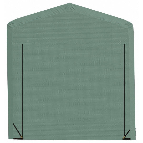 ShelterLogic ShelterTube Wind and Snow-Load Rated Garage, 14 ft. Wide Green