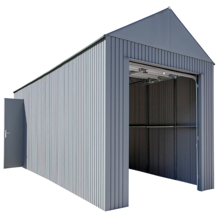 Sojag Everest Steel Garage, Wind and Snow Rated Storage Building Kit