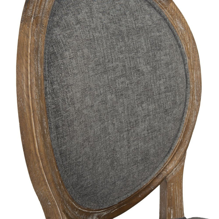 Linon Shiraz Collection Oval Back Chair