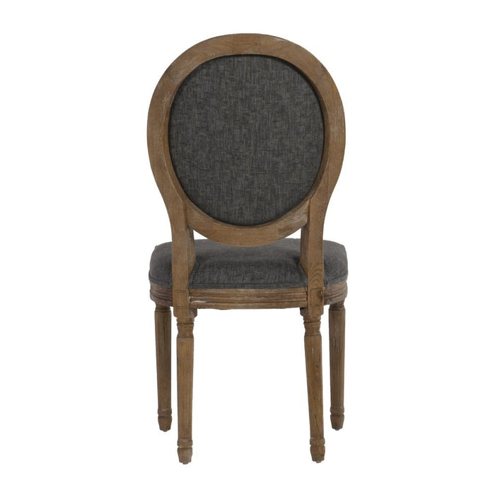 Linon Shiraz Collection Oval Back Chair