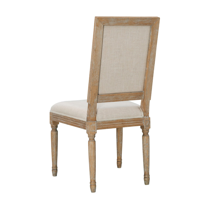Linon Shiraz Tufted Square Back Dining Chair