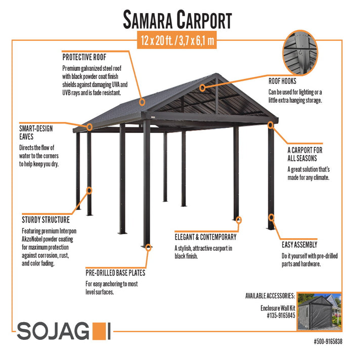 Sojag Samara Carport